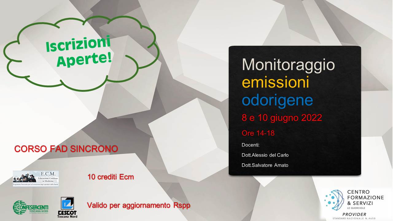Course Image Corso Monitoraggio emissioni odorigene