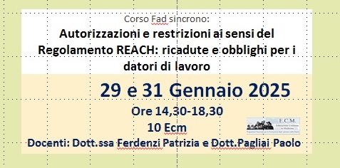 Course Image Autorizzazioni e restrizioni ai sensi del Regolamento REACH: ricadute e obblighi per i datori di lavoro