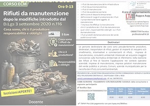 Course Image Rifiuti da Manutenzione