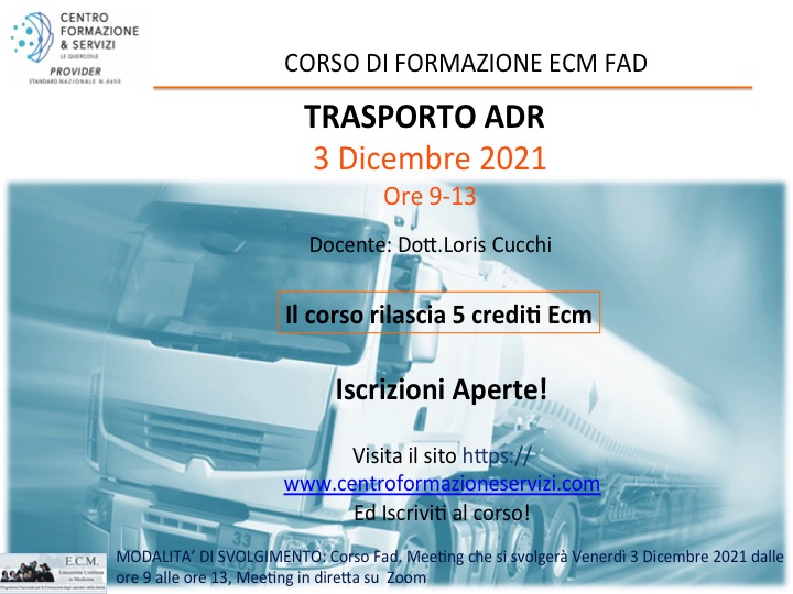 Course Image Classificazione ADR dei Rifiuti